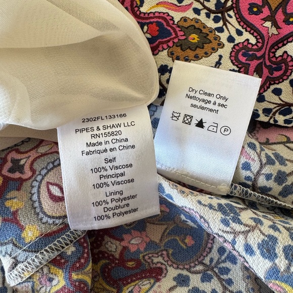 Veronica Beard Colorful Paisley Blouse - Picture 8 of 15